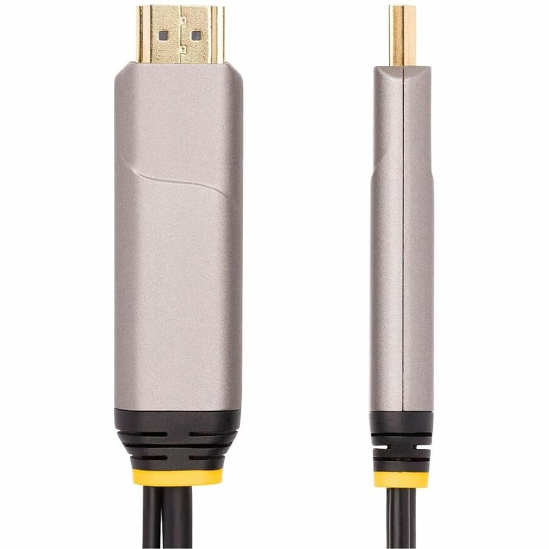 30FT USB-C TO HDMI CABLE ACTIVE OPTICAL CABLE 4K 60HZ - Thumbnail 3