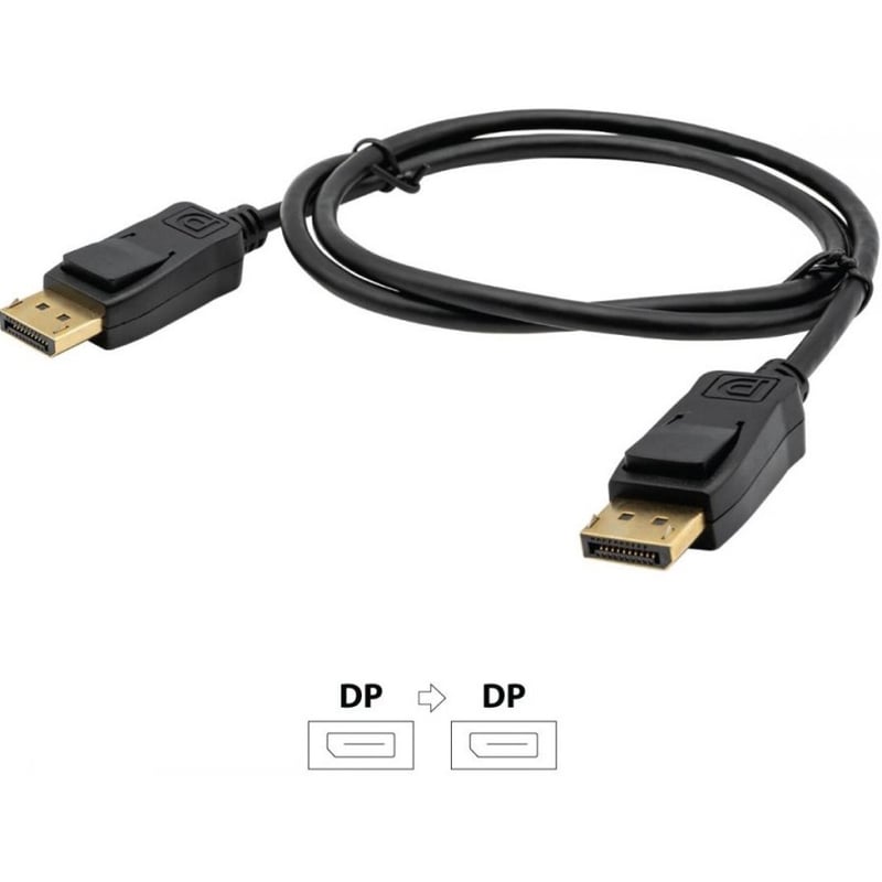 VisionTek DisplayPort to DisplayPort 1.4 1 Meter Cable - Thumbnail 3