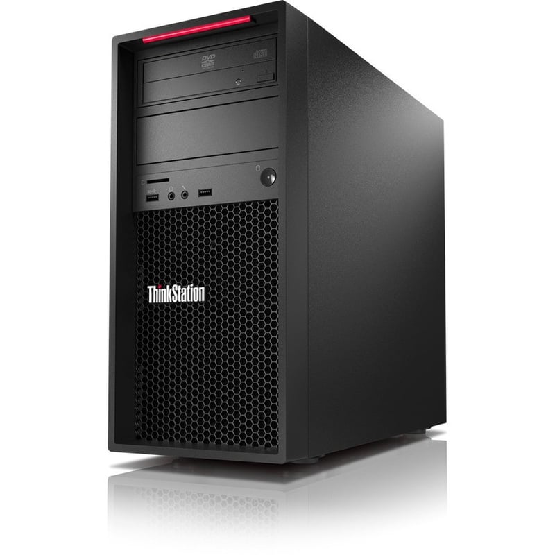 Lenovo ThinkStation P520c 30BX00J1US Workstation - 1 Xeon W-2235 - vPro Technology - 16 GB - 512 GB SSD - Tower - Thumbnail 3