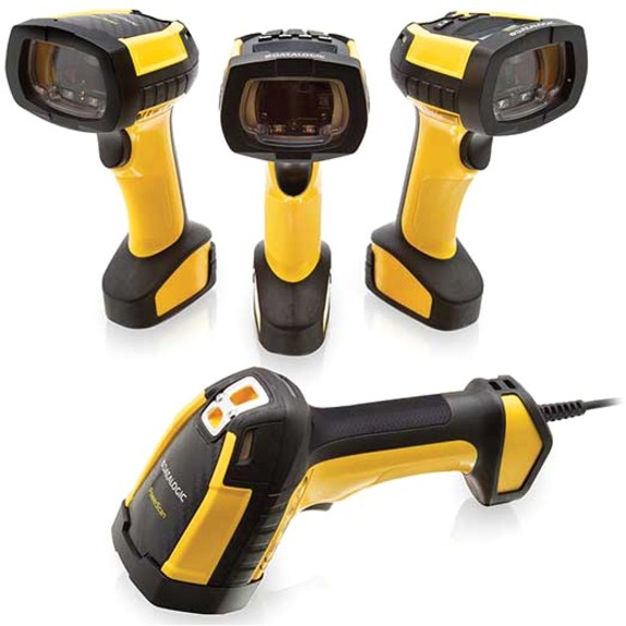 DATALOGIC HANDHELD BARCODE READER 1D/2D LASER BLACK YELLOW - Thumbnail 4