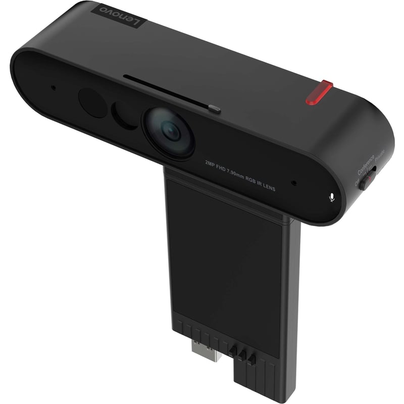 Lenovo ThinkVision MC60 Webcam - Black - USB Type A - 1 Pack(s) - Thumbnail 1