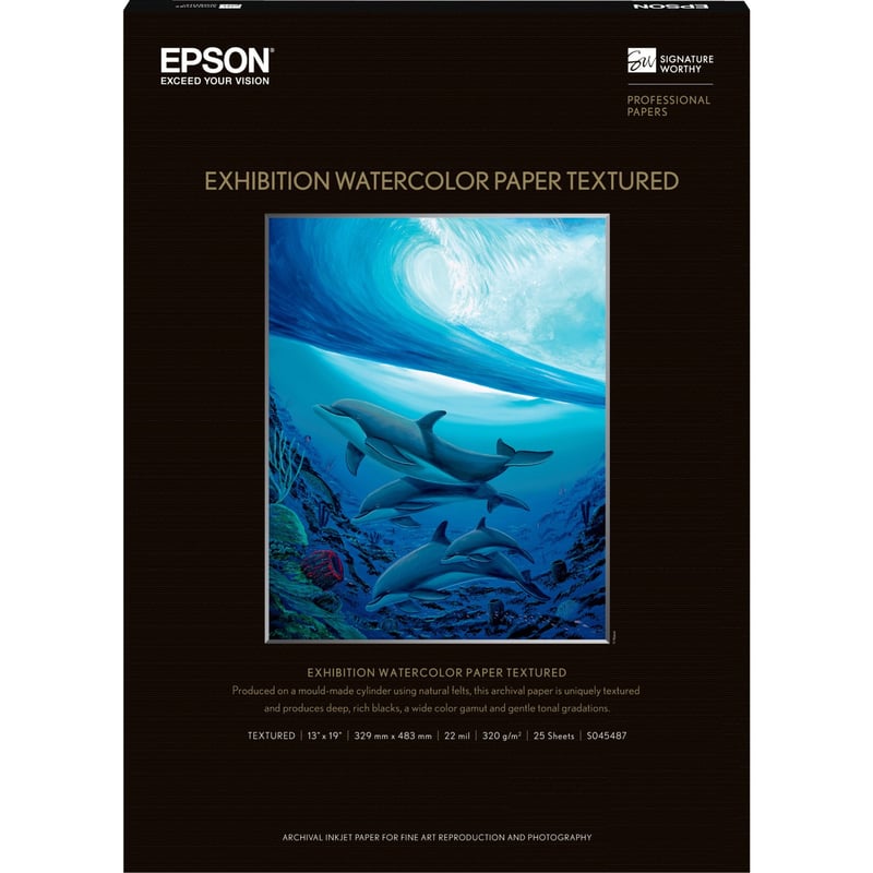 Epson Exhibition Watercolor Paper Textured - Thumbnail 1