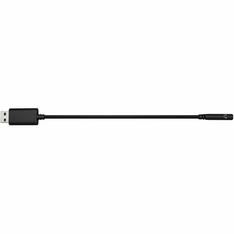 HEADSET ADAPTER 3.5MM TO USB-A CONNECTOR (BLACK) - Thumbnail 5
