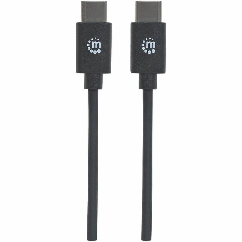 USB-C to USB-C Cable, 2m, Male to Male, 480 Mbps (USB 2.0), 3A, Hi-Speed USB, Black, Lifetime Warranty, Equivalent to USB2CC2M - Thumbnail 3