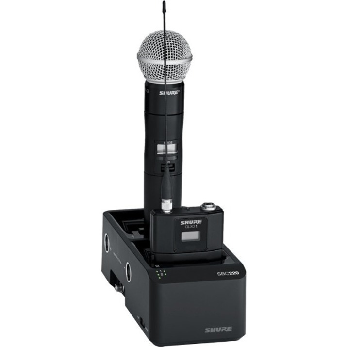 Shure SBC220 2-Bay Networked Docking Charger - Thumbnail 2
