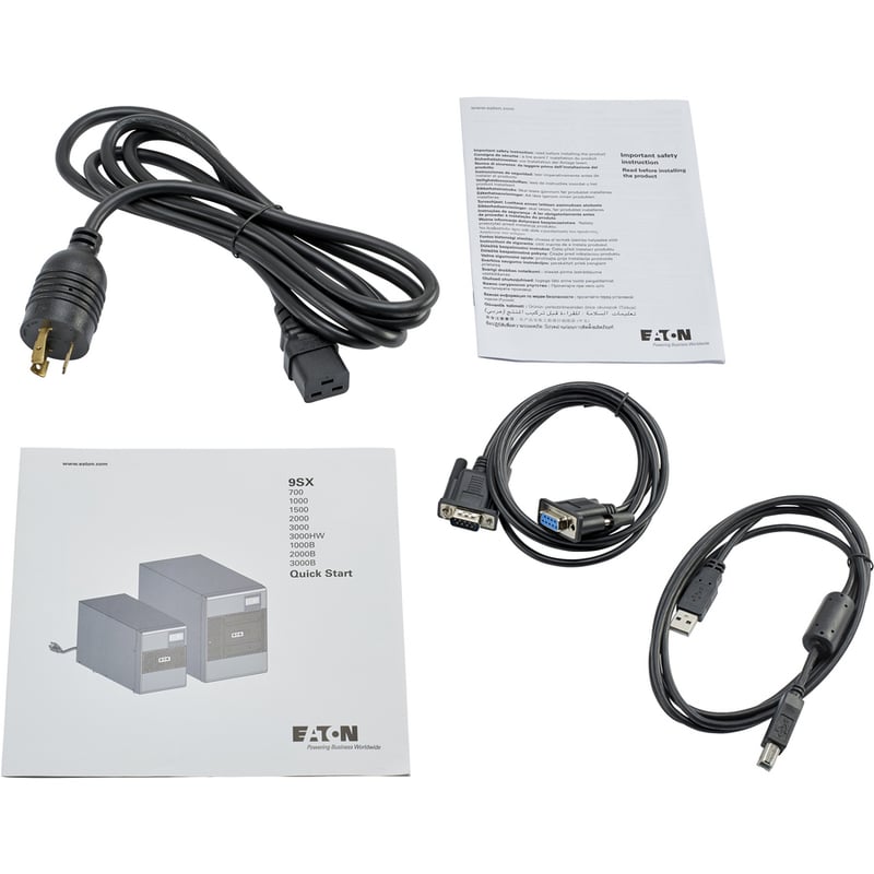 Eaton 9SX 3000VA 2700W 208V Online Double-Conversion UPS - 2 NEMA 6-20R, 1 L6-30R, 2 L6-20R Outlets, Cybersecure Network Card Option, Extended Run, Tower - Thumbnail 4