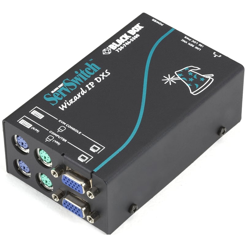 Black Box ServSwitch Wizard IP DXS, Dual Access IP Gateway - Thumbnail 1