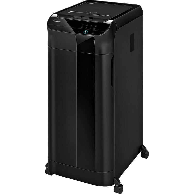 Fellowes AutoMax 600M 2-in-1 Auto Feed Commercial Paper Shredder with Micro-Cut - Thumbnail 1