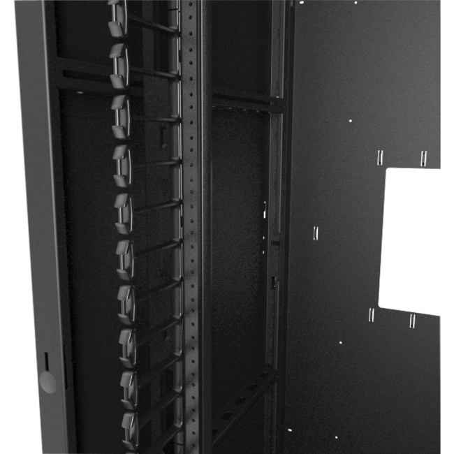 Middle Atlantic Vertical Plastic Finger, 46 Space, For 28" Wide SR Series
