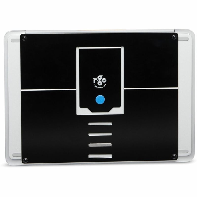 R-GO ERGONOMIC LAPTOP STAND, RISER, ATTACHABLE, ADJUSTABLE, BLACK, TAA COMPLIANT - Thumbnail 3