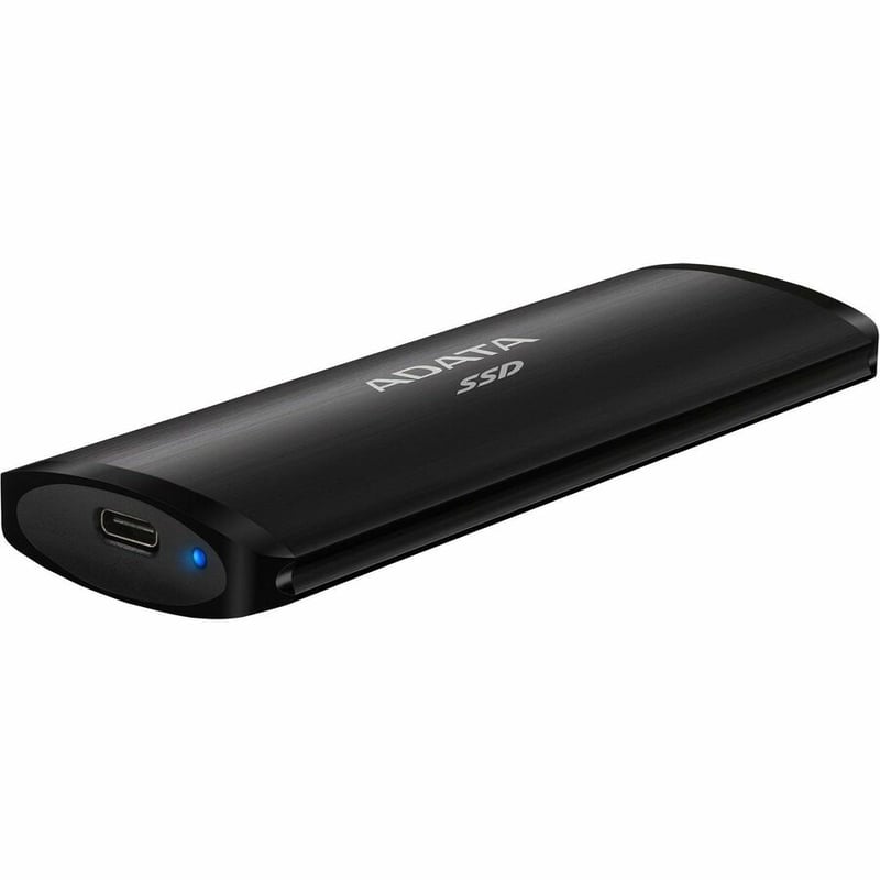 Adata SE760 512 GB Portable Solid State Drive - External - Black - Thumbnail 4