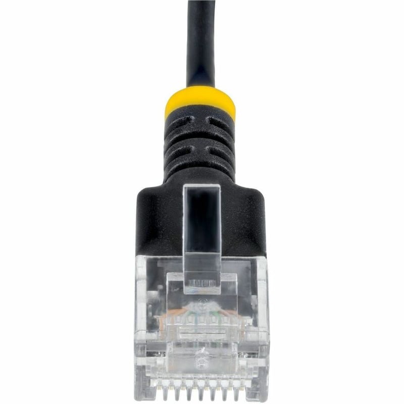 ULTRA SLIM CAT6A CABLE BLACK SLIM SNAGLESS RJ45 UTP PATCH CABLE - Thumbnail 4