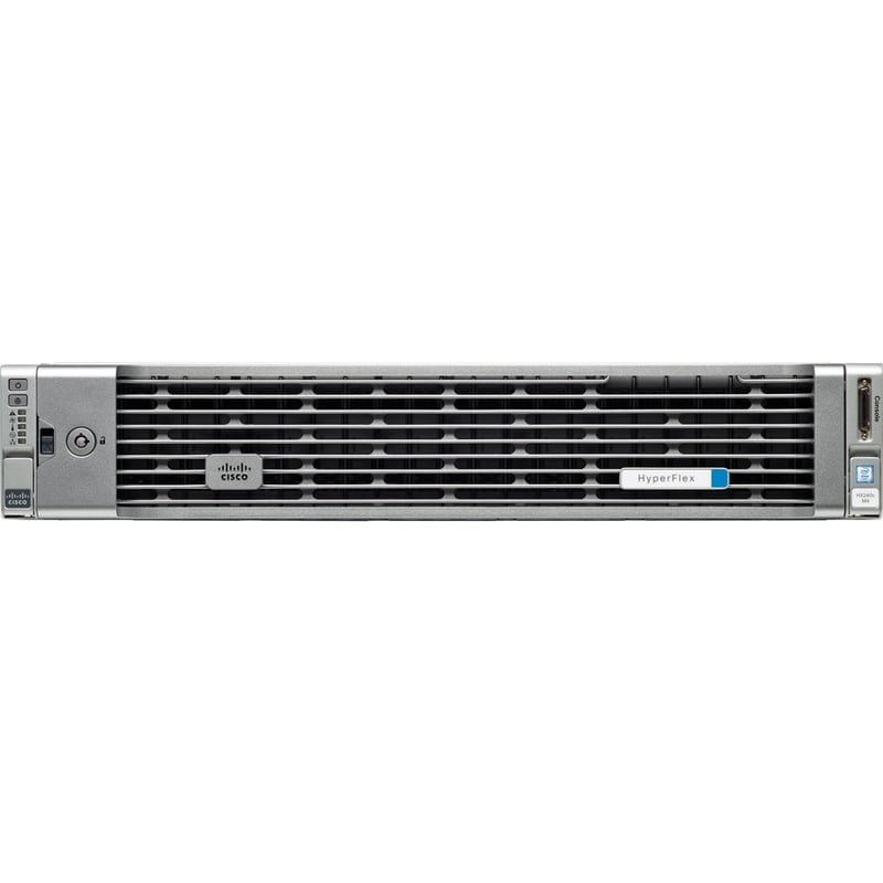 Cisco HyperFlex HX240c M4 2U Rack Server - 2 x Intel Xeon E5-2660 v3 2.60 GHz - 384 GB RAM - 12Gb/s SAS Controller - Thumbnail 2