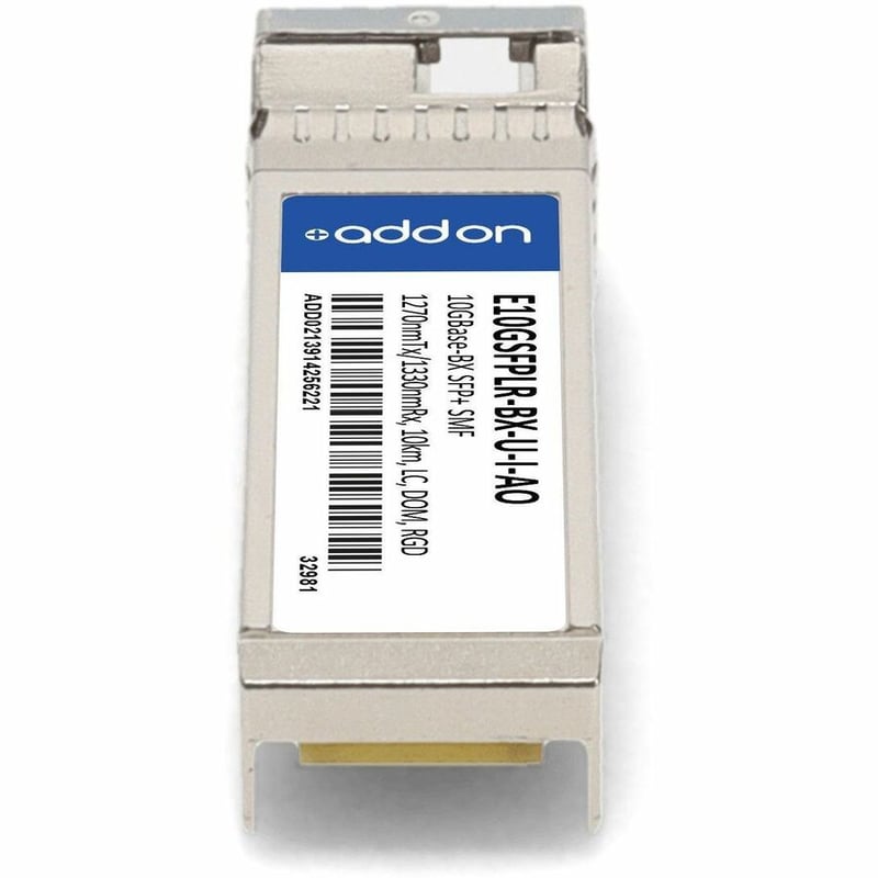 ADDON INTEL E10GSFPLR-BX-U-I COMPATIBLE TAA COMPLIANT 10GBASE-BX SFP+ TRANSCEIVE - Thumbnail 3