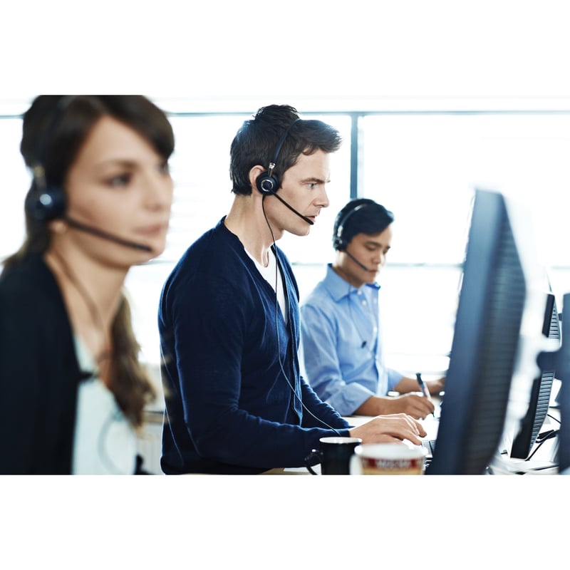 Jabra BIZ 2400 II QD Headset - Thumbnail 3