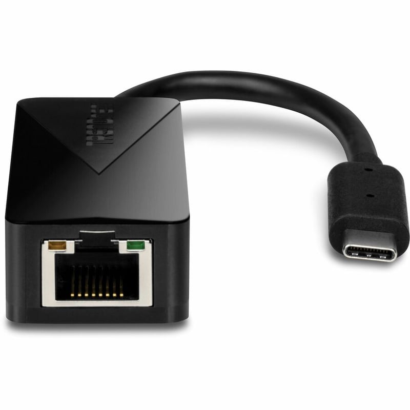 TRENDnet USB Type-C to Gigabit Ethernet LAN Wired Network Adapter for Windows  Compatible with Windows 10; and Mac OS X 10.6 and Above; Energy Saving; 5 inch length; TUC-ETG - Thumbnail 2