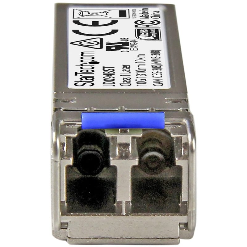 StarTech.com HPE JD094B Compatible SFP+ Module - 10GBASE-LR 10GE Gigabit Ethernet SFP+ 10GbE Single Mode/SMF Fiber Optic Transceiver 10km - Thumbnail 2