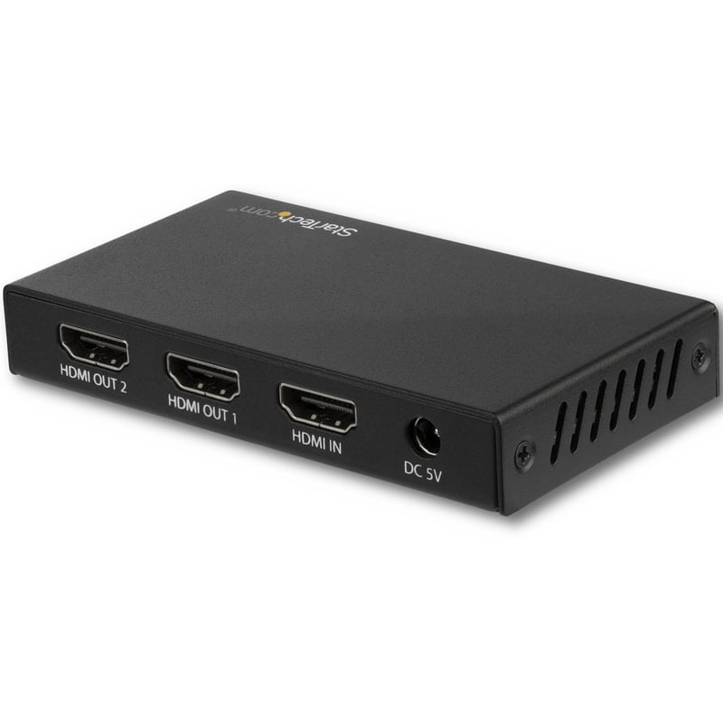 StarTech.com 2 Port HDMI Splitter - 4K 60Hz - 1x2 Way HDMI 2.0 Splitter - HDR - ST122HD202 - Thumbnail 5