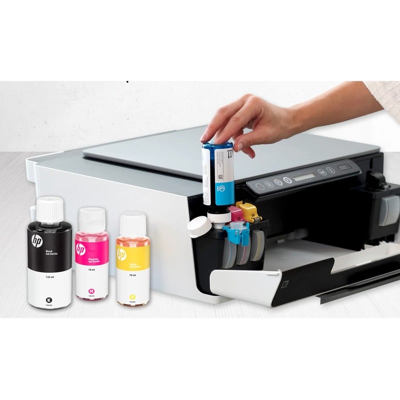 HP 31 70ML YELLOW BOTTLED INK CARTRIDGE - Thumbnail 3