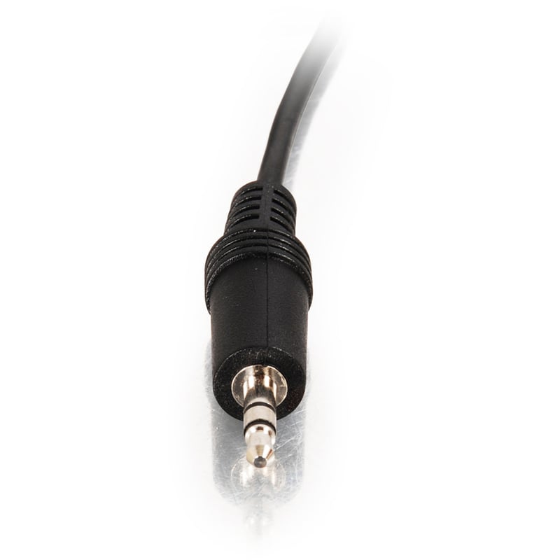C2G 3ft 3.5mm Stereo Audio Cable - AUX Cable - M/M - Thumbnail 4
