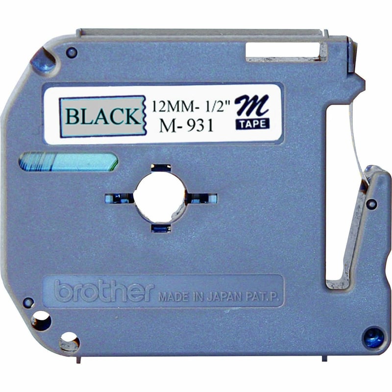Brother P-touch Nonlaminated M Series Tape Cartridge - Thumbnail 1