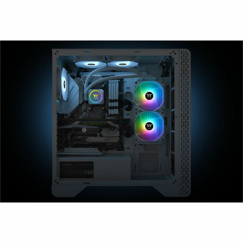 Thermaltake TH240 ARGB Sync Snow Edition AIO Liquid Cooler (US Only) - Thumbnail 4