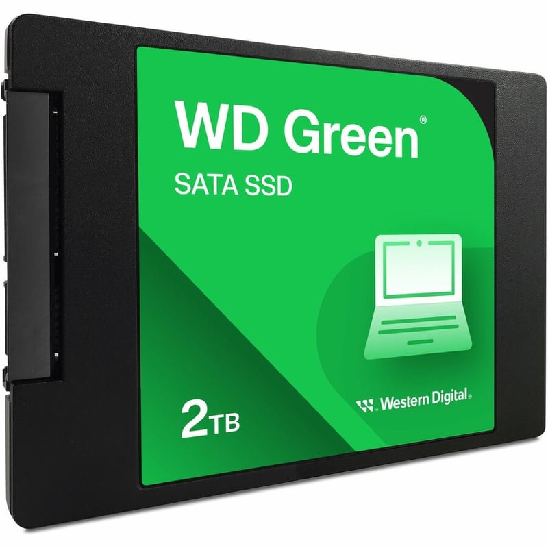 Western Digital Green WDS200T2G0A 2 TB Solid State Drive - 2.5" Internal - SATA (SATA/600) - Thumbnail 3