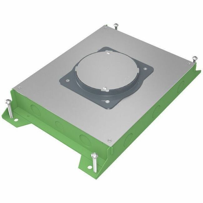 Wiremold RFBA 4-Gang Round Cover Floor Box - On Grade - Thumbnail 1