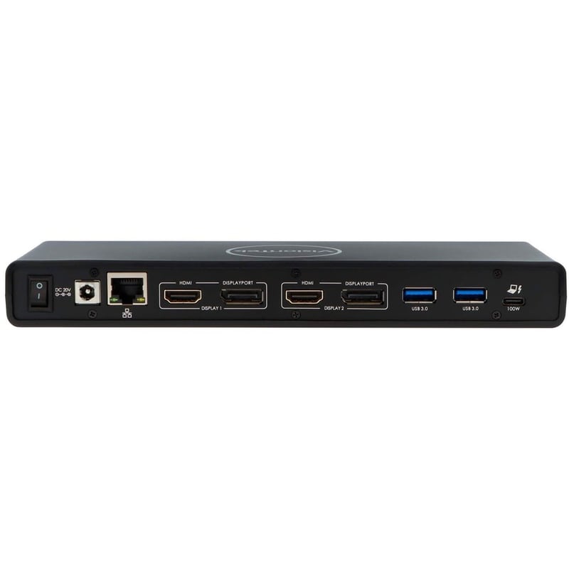 VisionTek VT4510 USB 3.0 & USB-C Dual Display 4K 100W Power Delivery Docking Station - Thumbnail 5