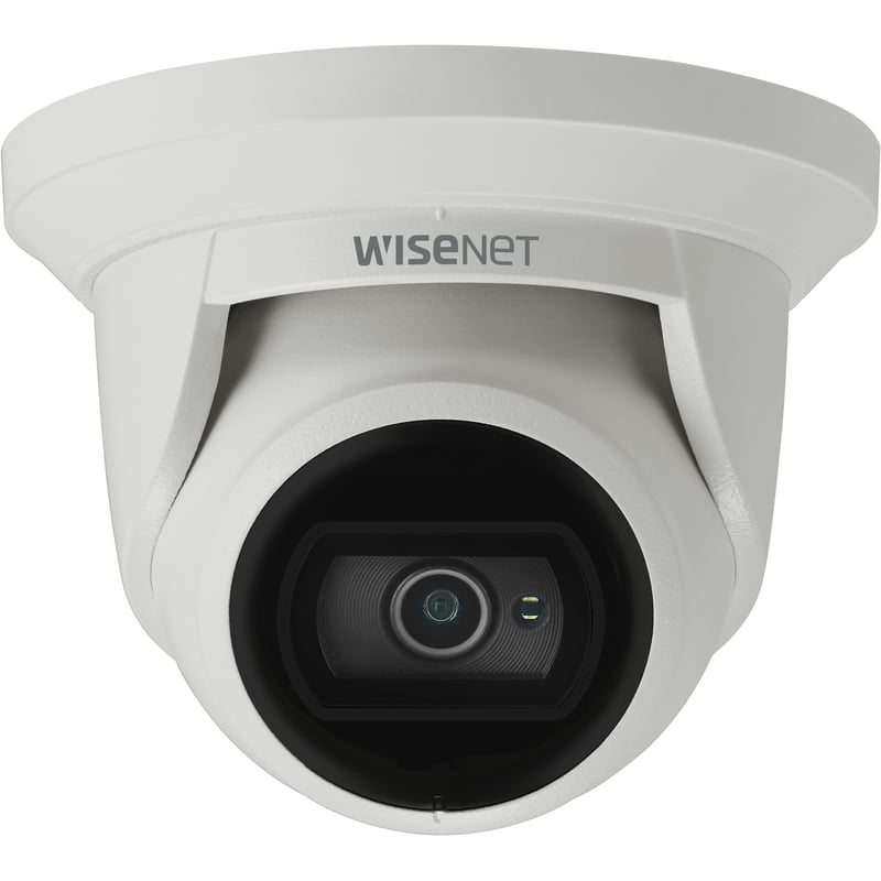 Wisenet QNE-8011R 5 Megapixel Outdoor Network Camera - Color - Dome - White - Thumbnail 1