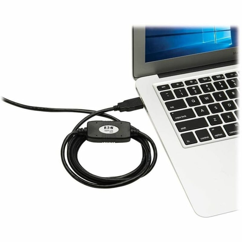 Tripp Lite by Eaton USB-A to RJ45 Rollover Console Cable (M/M) - Cisco Compatible 250 Kbps 6 ft. (1.83 m) Black - Thumbnail 3
