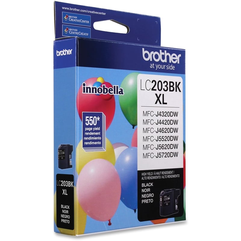 Brother Genuine Innobella LC203BK High Yield Black Ink Cartridge - Thumbnail 4