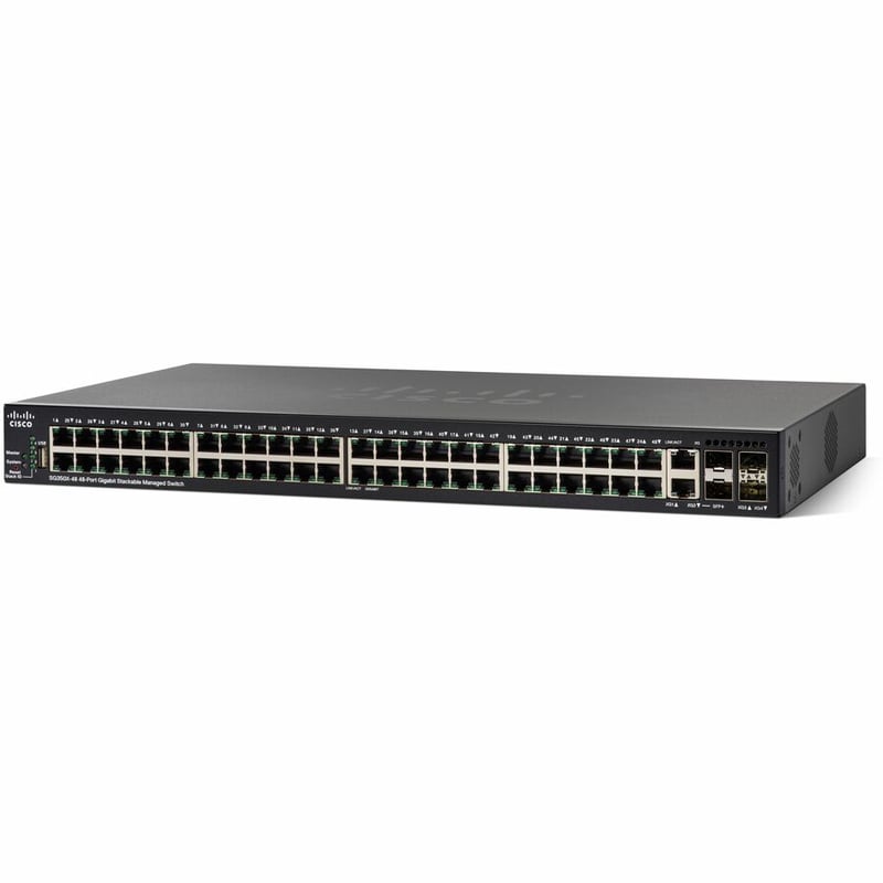 CISCO SG350X-48 48-PORTGIGABITSTACKABLESWITCH REMANUFACTURED - Thumbnail 4