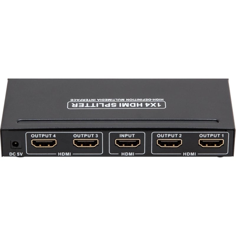 SYBA Multimedia 4 Port HDMI 1.3 Splitter Box Distributes High-Definition Signal to 4 HDTV - Thumbnail 3