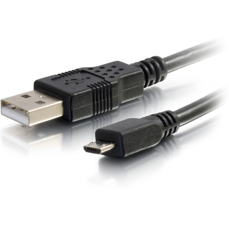 C2G 15ft USB 2.0 A to Micro-USB B Cable - USB Cable - Phone Charging Cable - Thumbnail 3