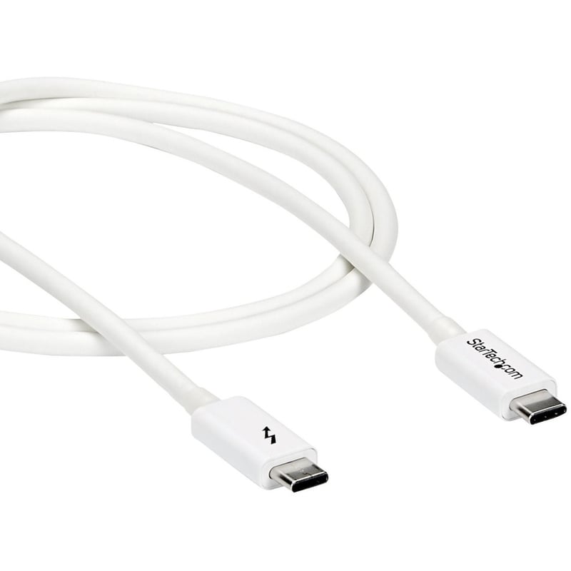StarTech.com 3.3ft (1m) Thunderbolt 3 Cable, 20Gbps, 100W PD, 4K Video, Thunderbolt-Certified, Compatible w/ TB4/USB 3.2/DisplayPort - Thumbnail 4