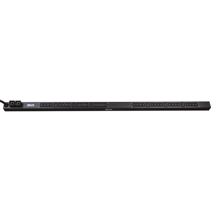 Tripp Lite by Eaton PDU 5.5kW Single-Phase 208/230V Basic PDU 38 Outlets (32 C13 and 6 C19) NEMA L6-30P Input 10 ft. (3.05 m) Cord 0U Vertical - Thumbnail 2