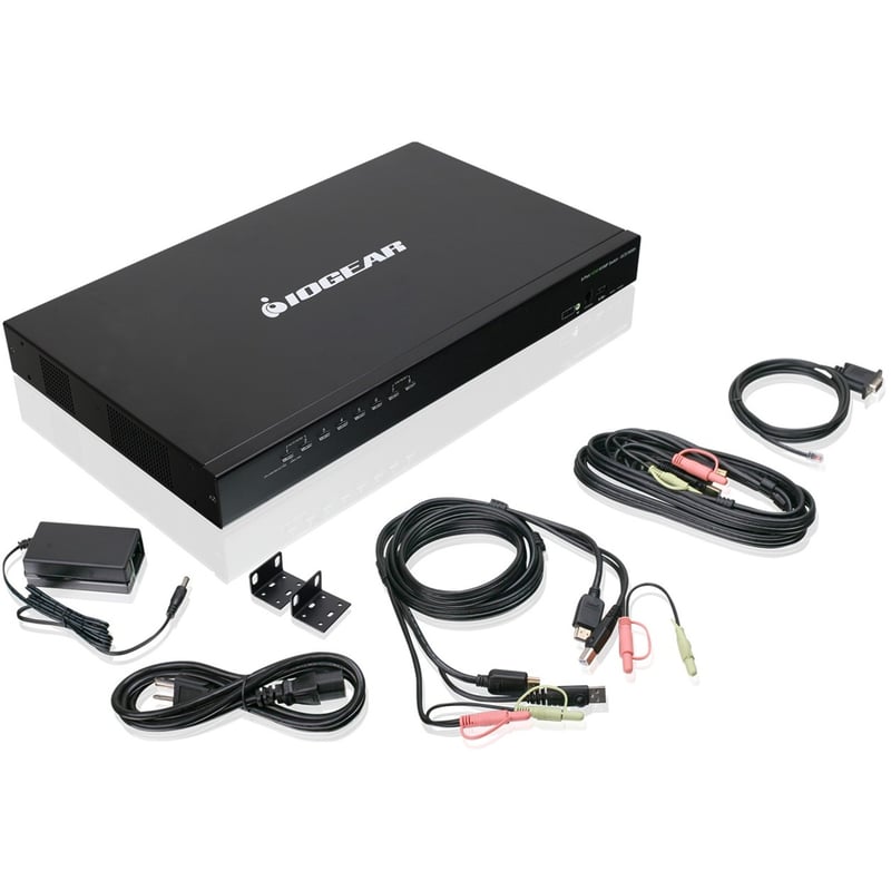 IOGEAR 8-Port USB HDMI KVM Switch with Audio (TAA Compliant) - Thumbnail 1