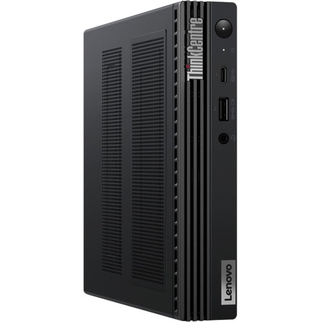 Lenovo ThinkCentre M90q Gen 3 11U50029US Desktop Computer - Intel Core i7 12th Gen i7-12700T Dodeca-core (12 Core) 1.40 GHz - 16 GB RAM DDR5 SDRAM - 512 GB M.2 PCI Express SSD - Tiny - Raven Black - Thumbnail 1