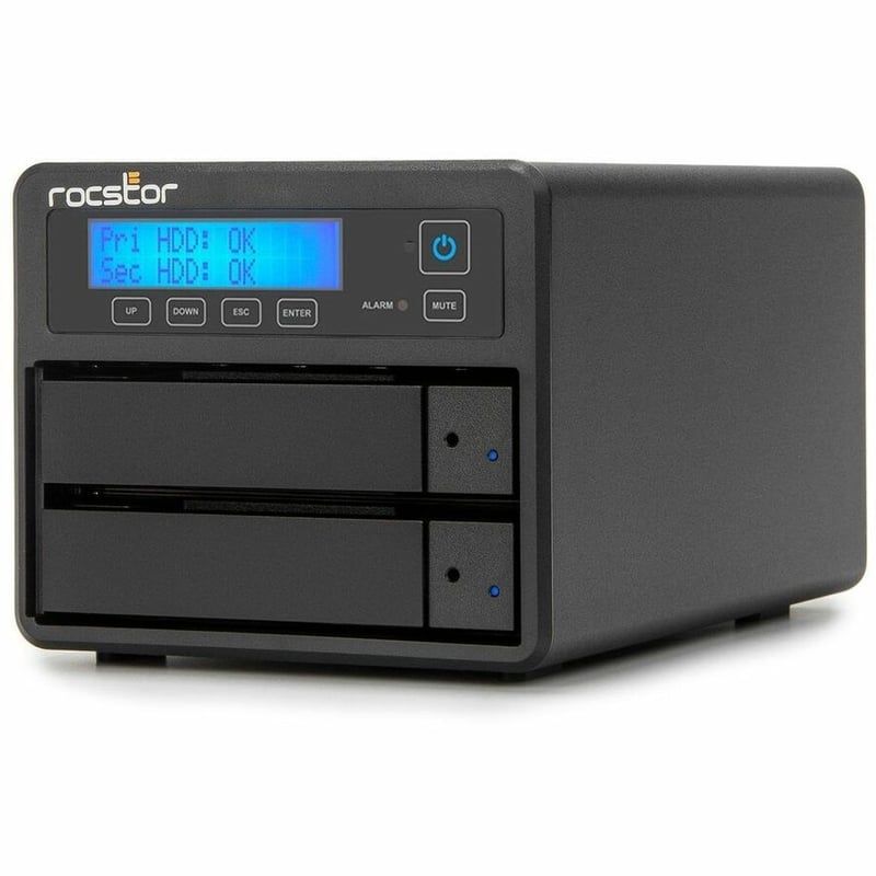 ROCPRO U33 - 48 TB 7200 RPM DESKTOP RAID - USB 3.2 GEN 1 TYPE-C - Thumbnail 5