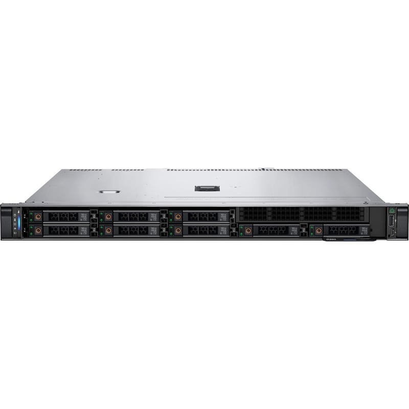 Dell EMC PowerEdge R350 1U Rack-mountable Server - 1 x Intel Xeon E-2334 3.40 GHz - 8 GB RAM - 480 GB SSD - 12Gb/s SAS, Serial ATA/600 Controller - Thumbnail 5