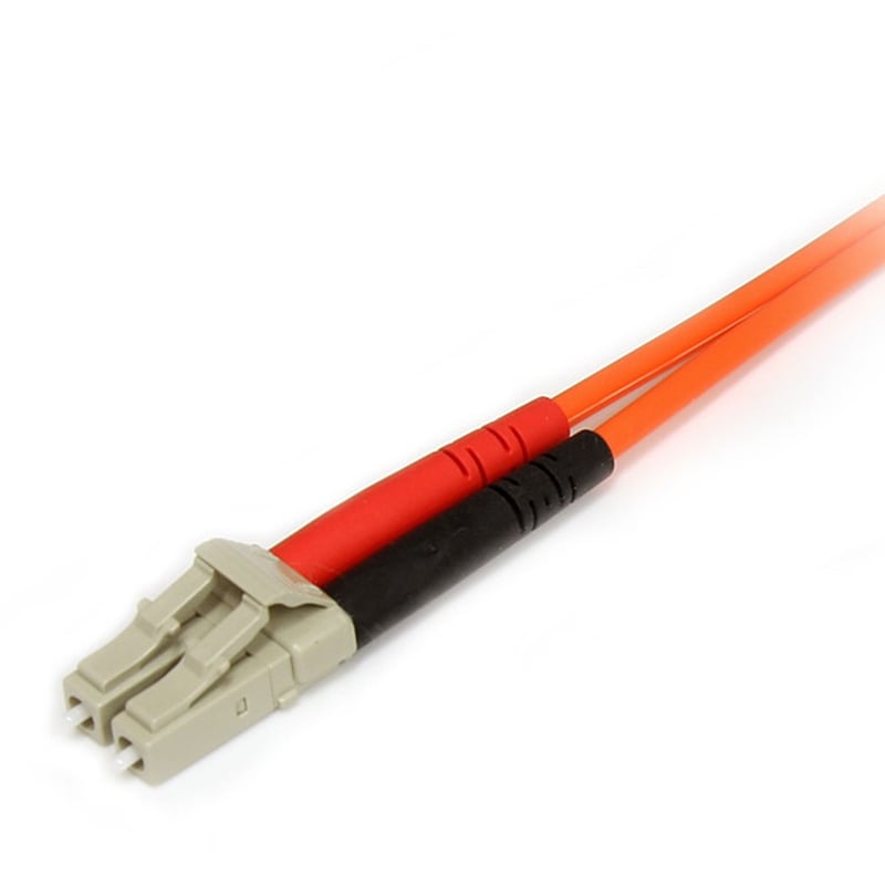 StarTech.com 3m Fiber Optic Cable - Multimode Duplex 62.5/125 - LSZH - LC/SC - OM1 - LC to SC Fiber Patch Cable - Thumbnail 2