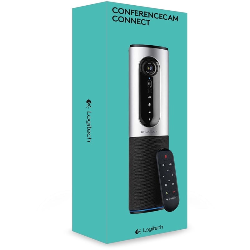 Logitech ConferenceCam Connect Video Conferencing Camera - Silver - USB - 1 Pack(s) - Thumbnail 2