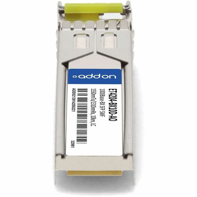AddOn Edge-corE® ET4204-BX10D Compatible TAA 1000Base-BX SFP Transceiver (SMF, 1550nmTx/1310nmRx, 10km, LC, DOM) - Thumbnail 4