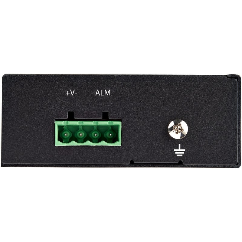 StarTech.com PoE+ Industrial Fiber to Ethernet Media Converter 60W - SFP to RJ45 - SM/MM Fiber to Gigabit Copper IP-30 - Thumbnail 4