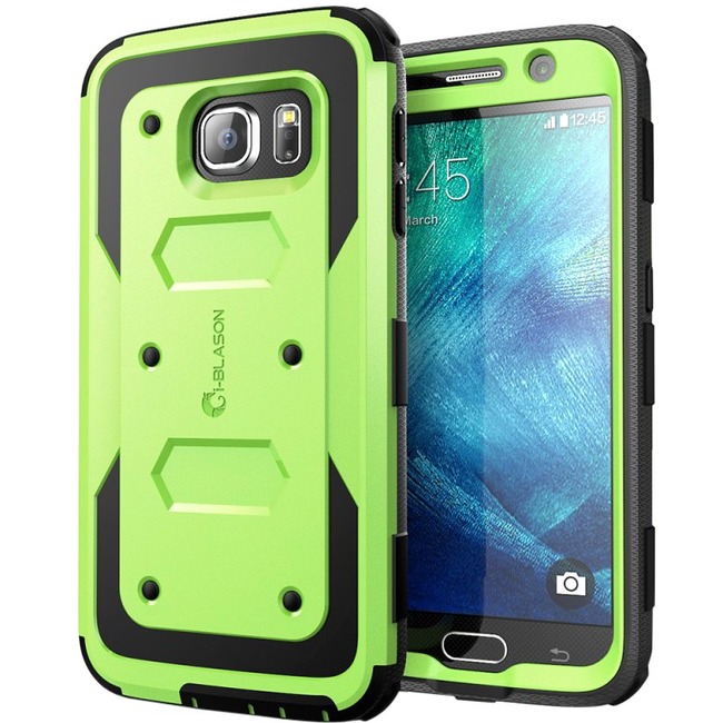 GALAXY S6 ARMORBOX CASE - GREEN - Thumbnail 1