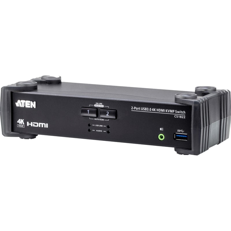ATEN 2-Port USB 3.0 4K HDMI KVMP Switch - Thumbnail 1