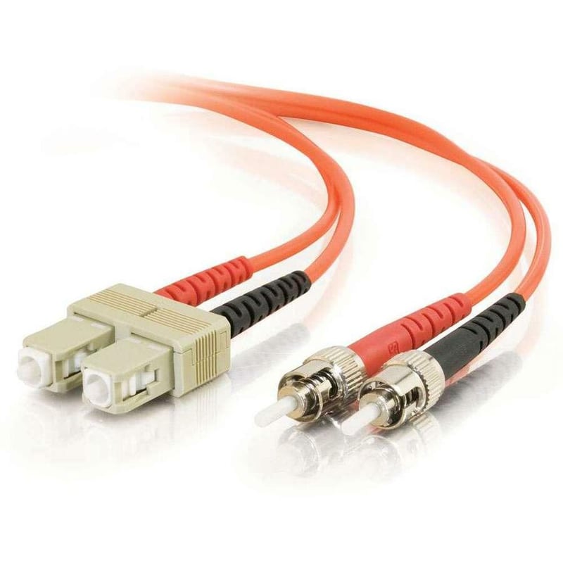 C2G-5m SC-ST 62.5/125 OM1 Duplex Multimode Fiber Optic Cable (TAA Compliant) - Orange - Thumbnail 4