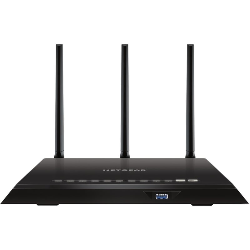NETGEAR NIGHTHAWK DUAL-BAND AC2600 WIFI ROUTER BLACK :