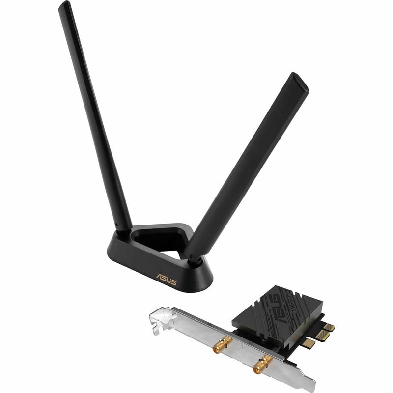 Asus PCE-BE92BT IEEE 802.11be Bluetooth 5.4 Wi-Fi/Bluetooth Combo Adapter for Computer - Thumbnail 1